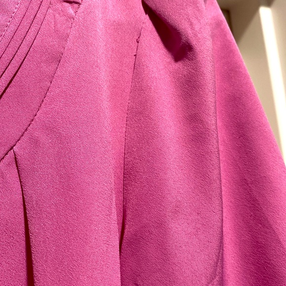 [Banana Republic] Women’s Pink V-Neck 3/4 Sleeve Blouse Size Small - Picture 7 of 12